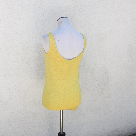 Vintage 1960s Bright Yellow Swimsuit by Eileen Holdie New York / Swimwear - Picture 5 of 9